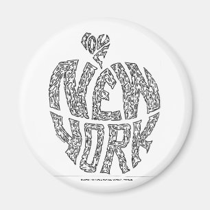 Imã APPLE GRANDE - NEW YORK por NICHOLAS