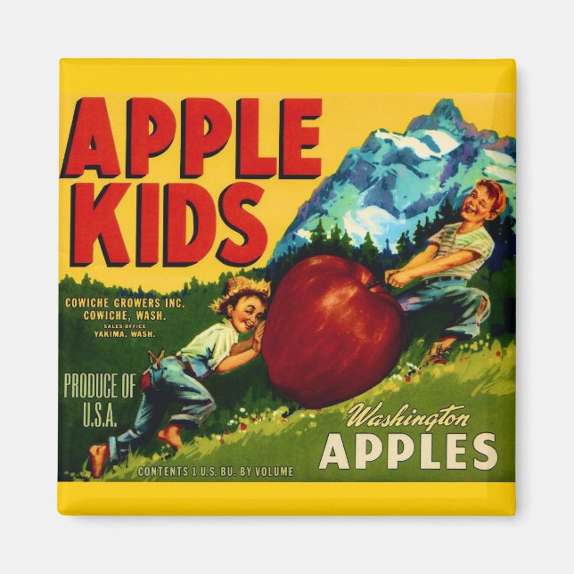 Imã Apple Kids (Frente)