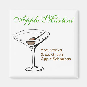 Imã Apple Martini