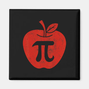 Imã Apple Pi Day Pi Símbolo Kids Toddler Jovens Garoto
