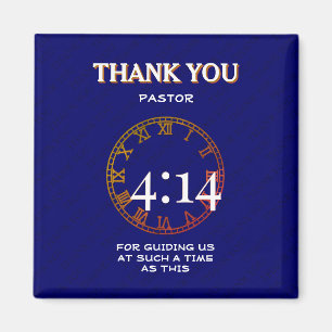 Imã Apreciação do Pastor ESTHER 4:14 Obrigado