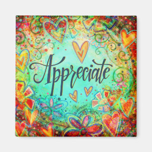 Imã "Aprecie" Inspirivity ONE WORD Magnet