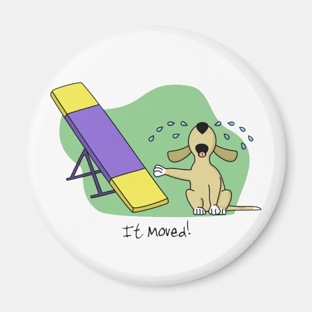 Imã Aprendendo a agilidade do Teeter (Frente)