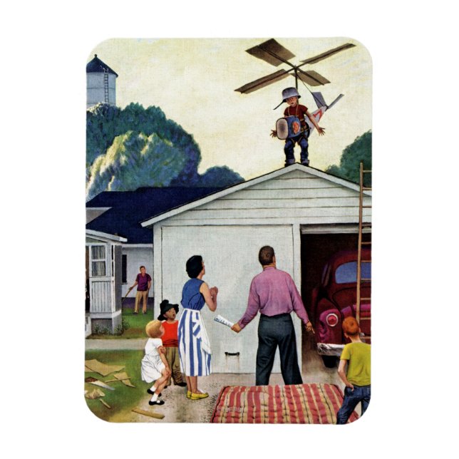 Ímã Aprendendo a Voar (Vertical)