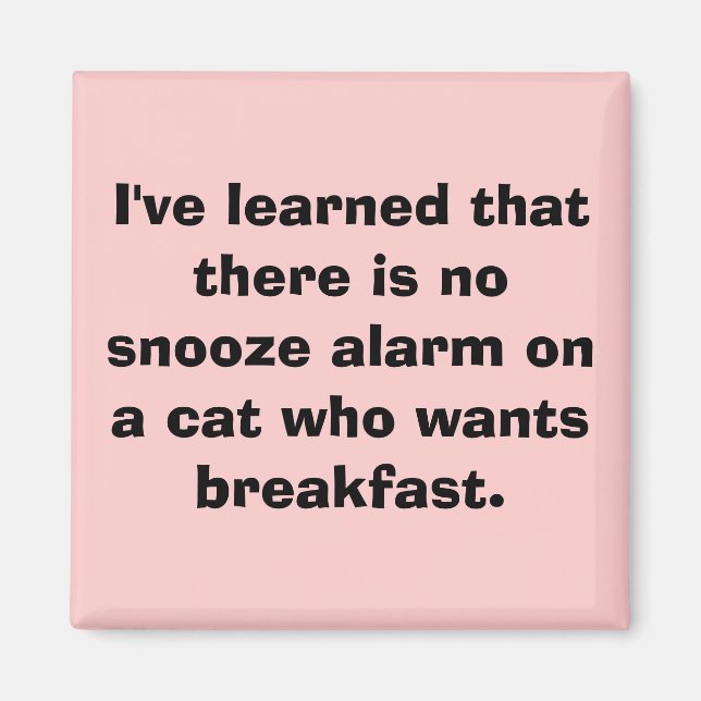 Imã Aprendi que não há alarme de sono em um... (Frente)