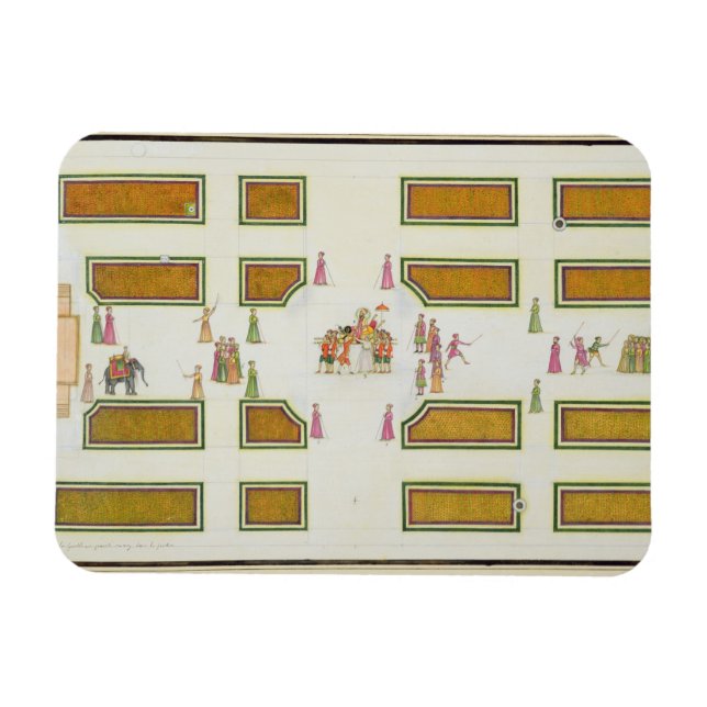 Ímã Apresentação de Gentil por Nawab Shuja ud-Daula pa (Horizontal)