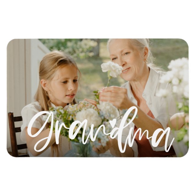 Ímã Apresentação Personalizada de Fotos Personalizada  (Horizontal)