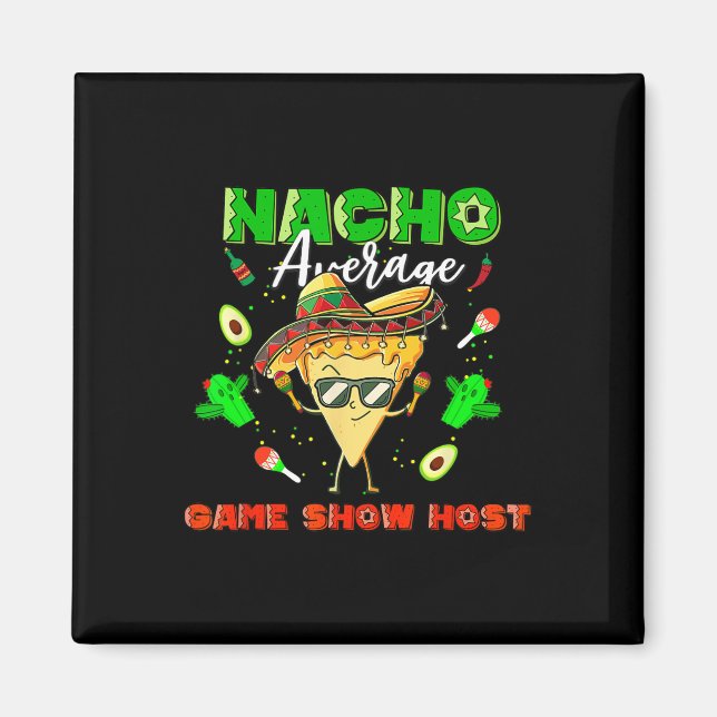 Imã Apresentador de programa de jogos médio de nacho m (Frente)