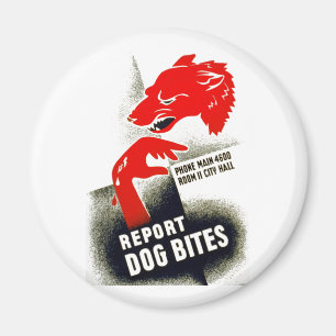 Imã Apresentar Bites de Cachorro