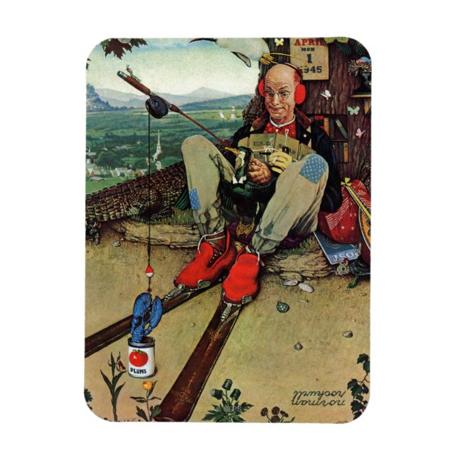 Ímã April Fool, 1945 (Vertical)