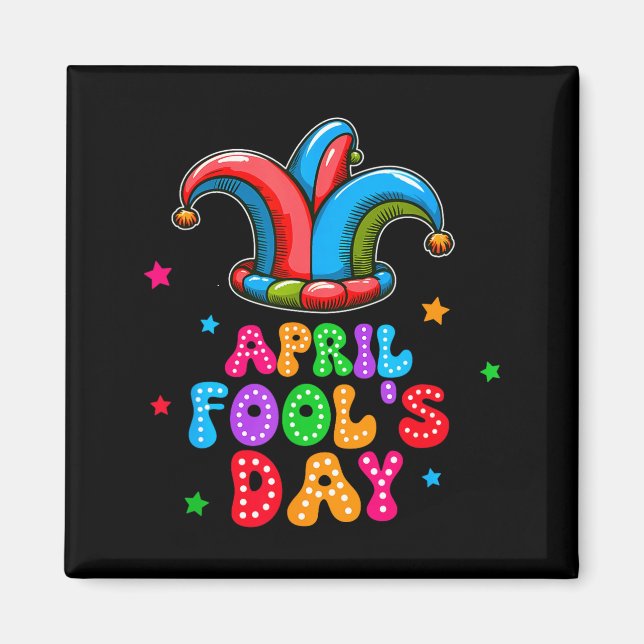 Imã April Fool's Day April 1st Prank Joke Funny Gift  (Frente)