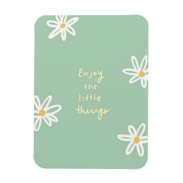 Ímã Aproveite as pequenas coisas (Vertical)