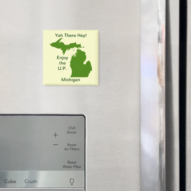 Imã Aproveite o U.P. Michigan com Da Yoopers (In Situ (Fridge))