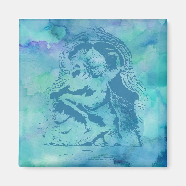 Imã Apsara - Azul (Frente)