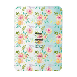 Ímã Aqua Ombre Amarelo-rosa