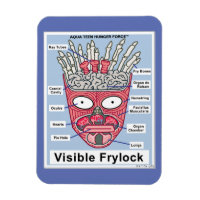 Aqua Teen Fome Force Visible Frylock Poster