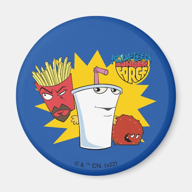Imã Aqua Teen Hunger Force Explosive Graphic (Frente)