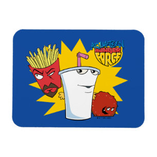 Ímã Aqua Teen Hunger Force Explosive Graphic