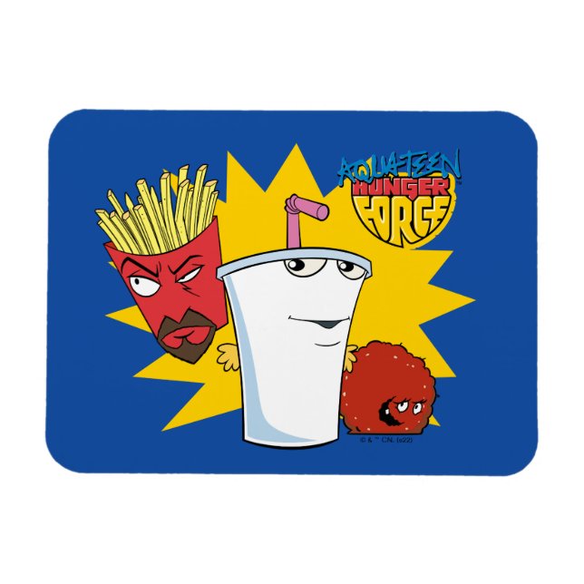 Ímã Aqua Teen Hunger Force Explosive Graphic (Horizontal)