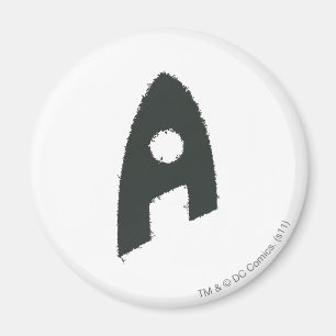 Imã Aquaman Grunge 'A'