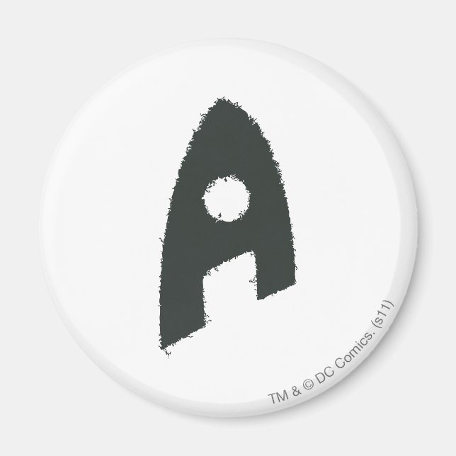 Imã Aquaman Grunge 'A' (Frente)