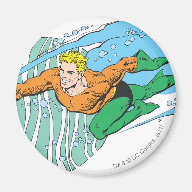 Imã Aquaman Leaps Esquerdo (Frente)