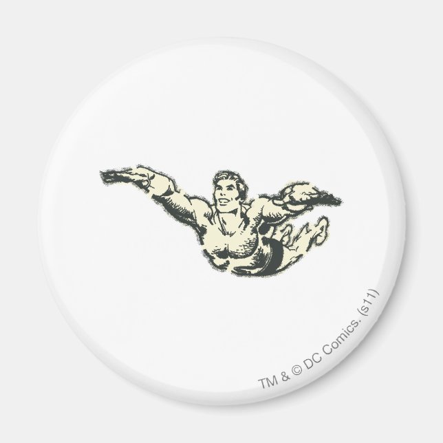 Imã Aquaman Soars BW (Frente)