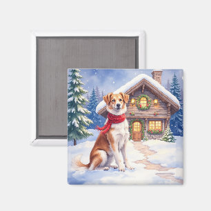 Imã Aquarela Appenzeller Sennenhund Chalé Alpino
