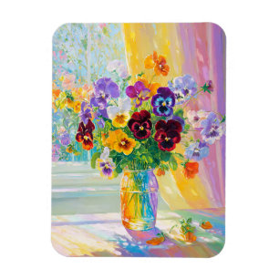 Ímã Aquarela Floral 