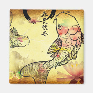 Imã Aquarela Koi