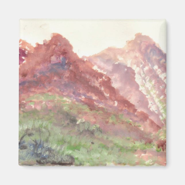 Imã Aquarela natural (Frente)