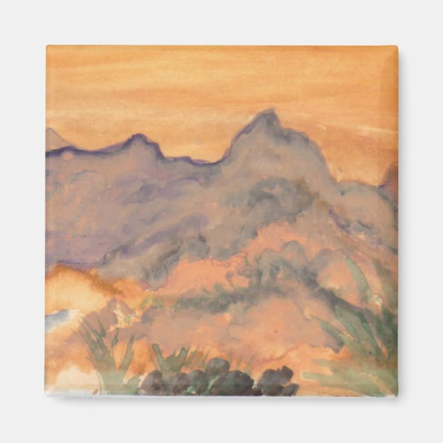 Imã Aquarela natural (Frente)