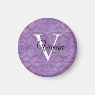 Imã Aquarela Púrpura Muda