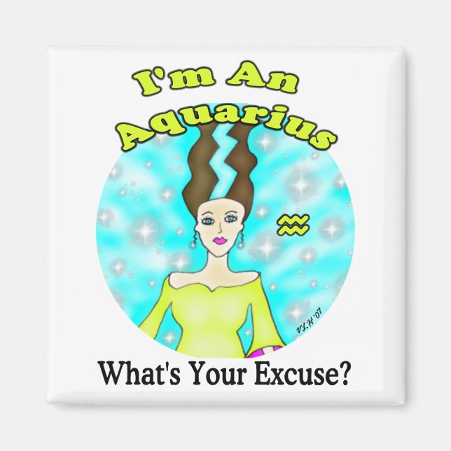 Imã Aquarius com licença Magnet (Frente)