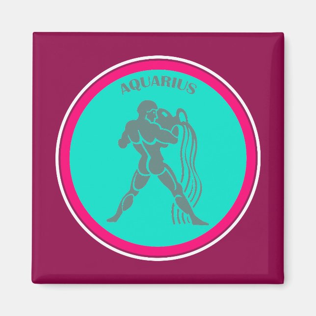 Imã Aquarius Magnet (Frente)