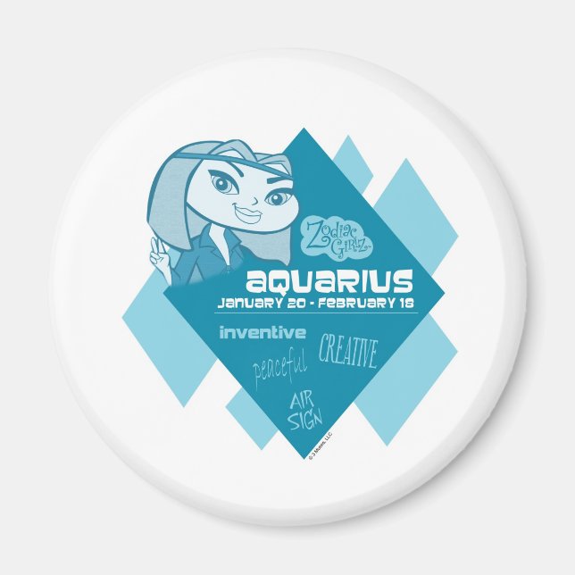 Imã Aquarius Magnet (Frente)