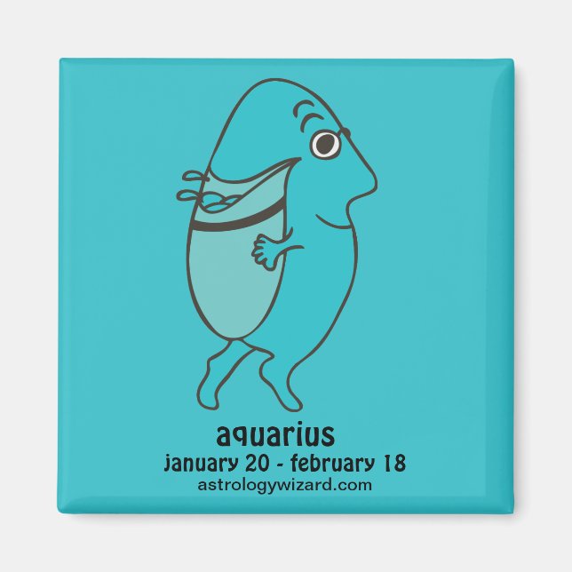 Imã Aquarius Magnet (Frente)