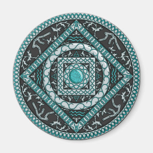 Imã Aquarius Mandala Magnet