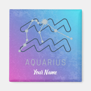 Imã Aquarius Zodiac - Sinal de Estrela - Constelação d