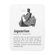 Aquarius Zodiac - Sinal poster