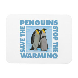 Ímã Aquecimento Global, Pinguins