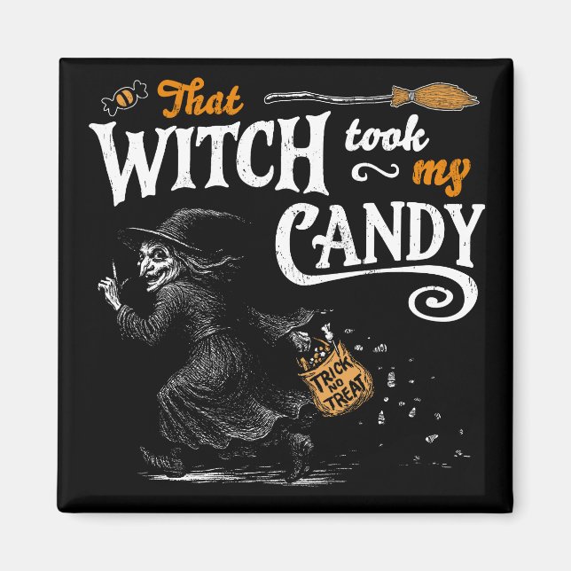 Imã Aquela Bruxa Ficou Com Meu Docinho Escuro (Frente)