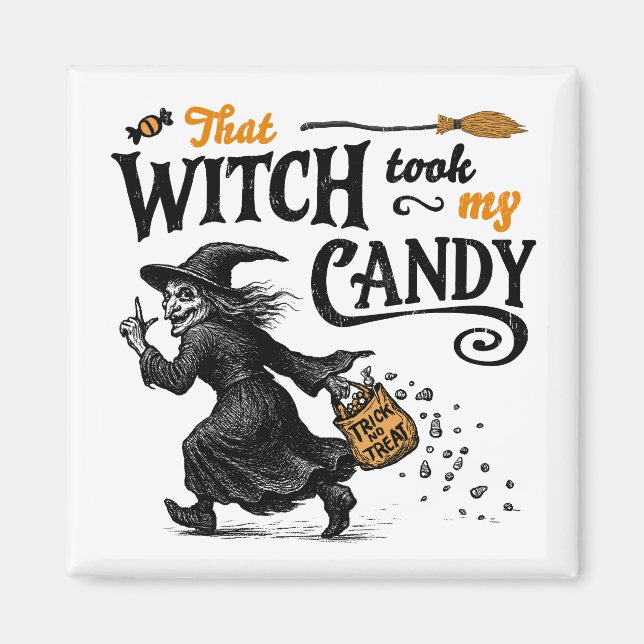 Imã Aquela Bruxa Levou Meu Docinho (Frente)