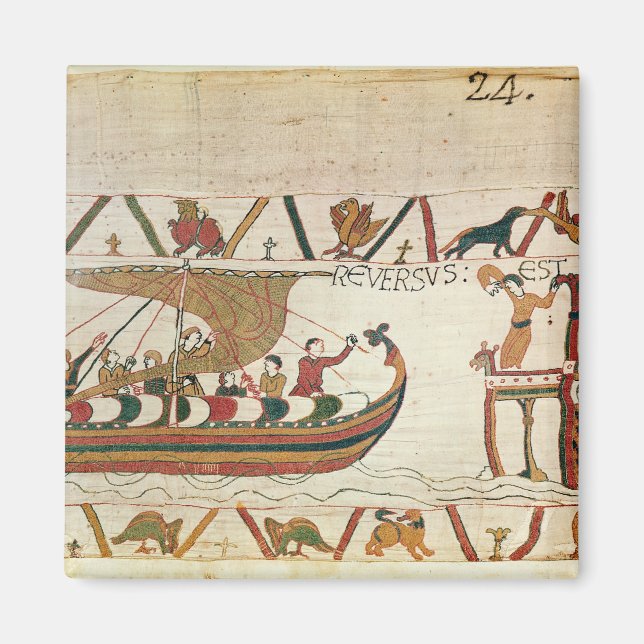 Imã Aqui Earl Harold volta para a Inglaterra (Frente)