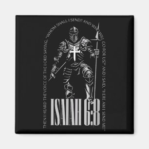 Imã Aqui estou eu envio isaiah 6 8 cavaleiros cruzados
