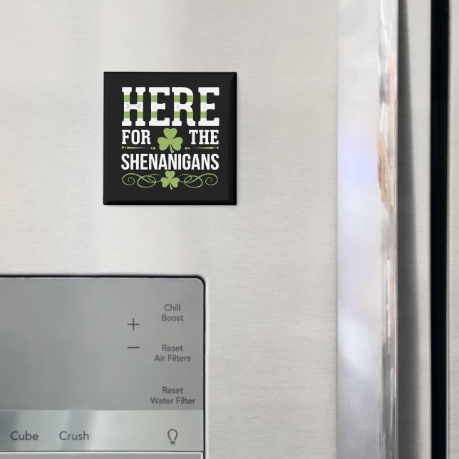 Imã Aqui Para As Travessuras Irlandês Irlanda St. Patr (In Situ (Fridge))