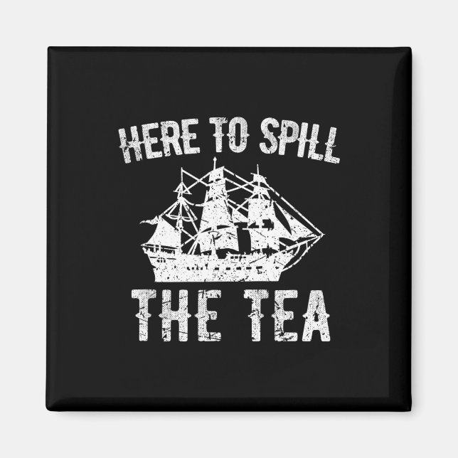 Imã Aqui Para Derramar Do Tea 4 De Julho Nos Eua (Frente)