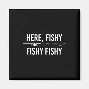 Imã Aqui Peixes Engraçados Engraçando Pai De Pesca Pes