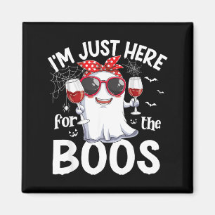Imã Aqui pelos Boos Diversão no Halloween Mulheres Fan