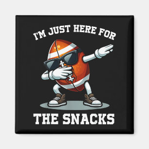 Imã Aqui pelos snacks futebol americano engraçado mulh